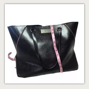 DKNY Oxblood Leather Tote Purse Handbag